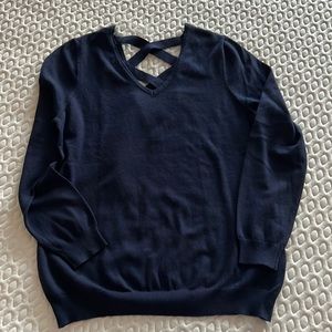 Mia Back Detail Pullover